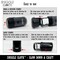 I Love You in Korean Hearts Self-Inking Rubber Stamp for Stamping Crafting Planners